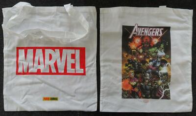 Marvel Avengers Baumwolltasche Jutebeutel (2 Taschen) - Panini
