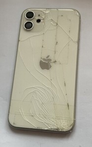 Original Apple iPhone 11 Gehäuse Rahmen Glasbruch Für Refurbisch Weiss