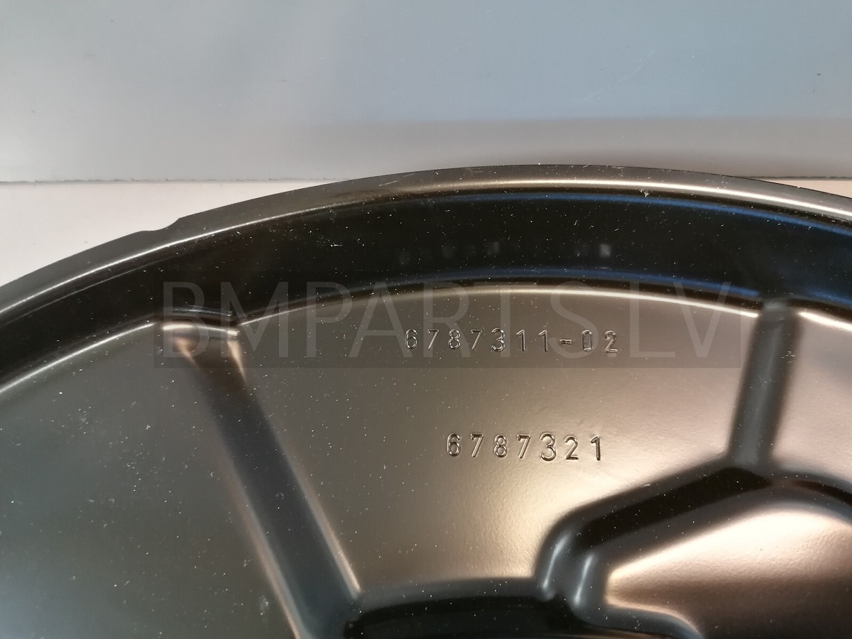 NEW GENUINE BMW X1 E84 BRAKE PROTECTION PLATE REAR LEFT 6787321  