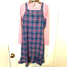 Rare Edition 2pc Girls Size 16 ruffled bottom jumper dress set