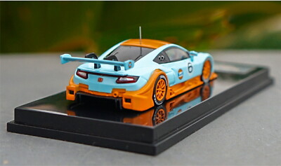 1/64 Honda NSX CONCEPT-GT GT500 Race Car Gulf Version Diecast Car