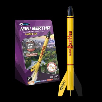 EST2469 Estes Mini Bertha Rocket Launch Set | eBay
