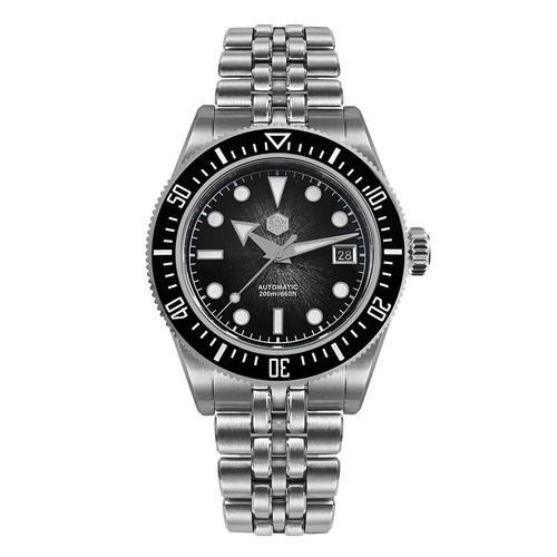 SAN MARTIN SN0148-G Miyota 9015 Automatic Gradient Dial 40mm 20ATM Diver's Watch - Picture 28 of 33