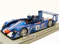 1:43 Spark Audi R8 Le Mans Test 2005 Sp0670 Modellbau