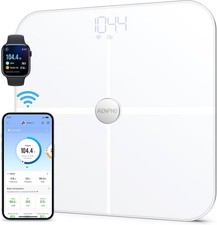Wi-Fi Scale for Body Weight, Bluetooth Body Fat Scale, Smart