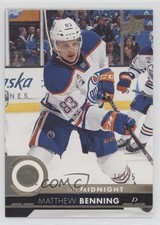 2017-18 Upper Deck UD Midnight 16/25 Matthew Benning #77 01ks