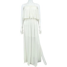 Show Me Your Mumu Hacienda Maxi Dress White NWT Womens Small