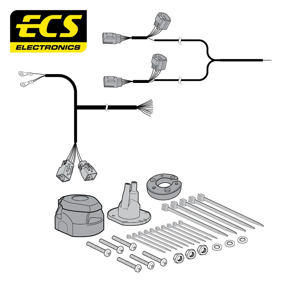 Towbar Wiring Kit 13 Pin LANDROVER Discovery 4 SUV September 2009 - LR01013U