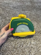 Pull String John Deer play circular saw makes for noise of a saw