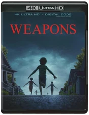 Weapons 4K UHD Blu-ray  NEW