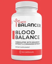 Glyco Balancer Blood Balance Health Support Dietary Supplement 30 Capsules
