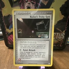 Pokémon Rocket's Tricky Gym Team Rocket Returns 90/109 Trainer Reverse Holo Eng… on eBay