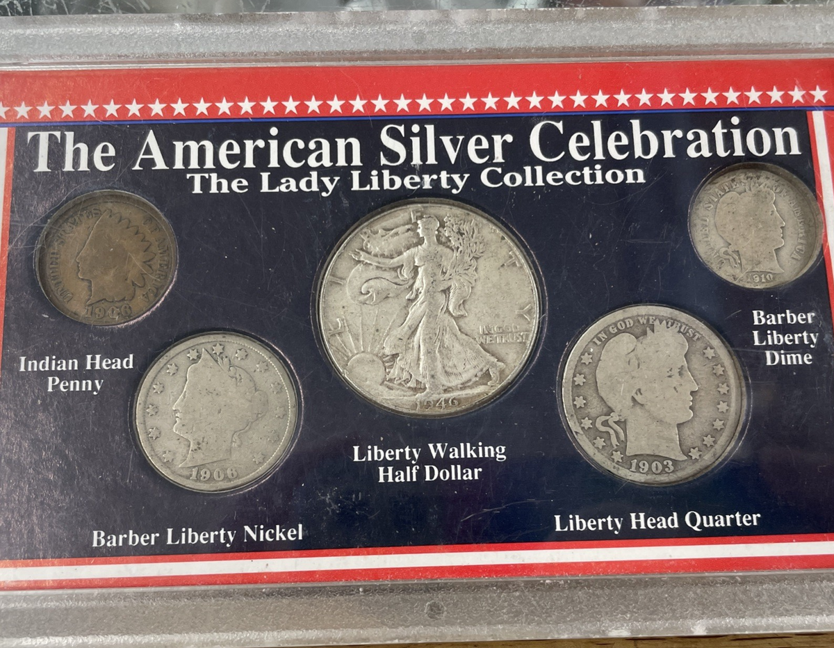 American Silver Celebration Coin Set / LADY LIBERTY COLLECTION | eBay