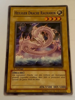 FET-DE002 Heiliger Drache Ragnarok 1 Aufl. aus Flaming Eternity