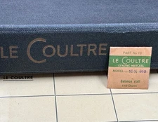Vintage Jaeger-LeCoultre Memovox alarm watch 489 814 Balance Staff part 13 NOS