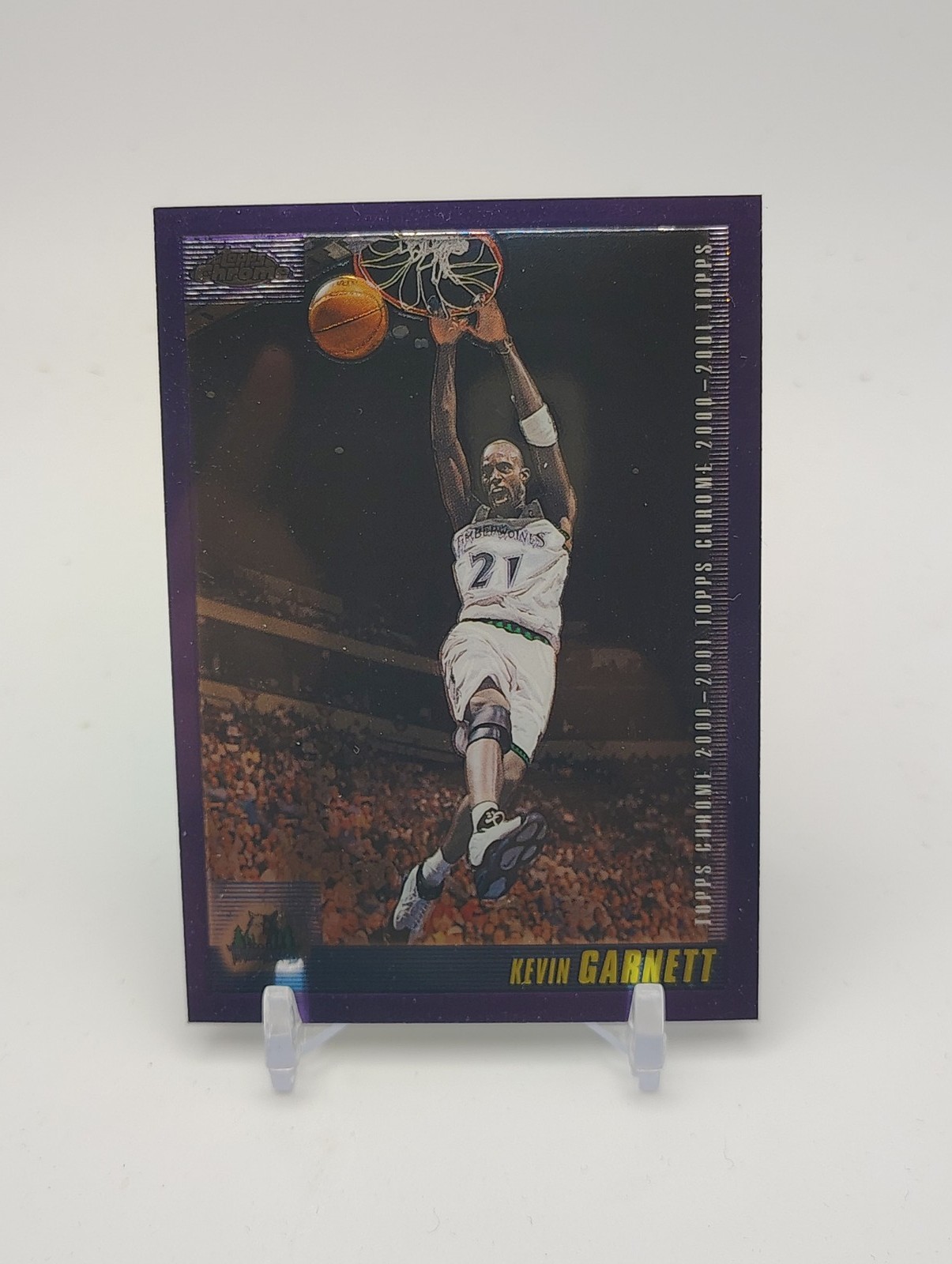 2000-01 Topps Chrome Kevin Garnett #16
