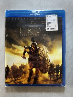 #ad #ad TROY New Sealed Blu ray Special Edition Directors Cut Brad Pitt Orlando Bloom $17.98
