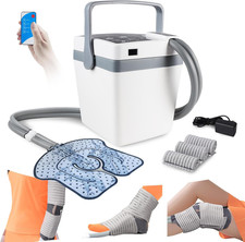 Cold Therapy Machine for Knee after Surgery, 4 Customizable Modes, Ice Machine f