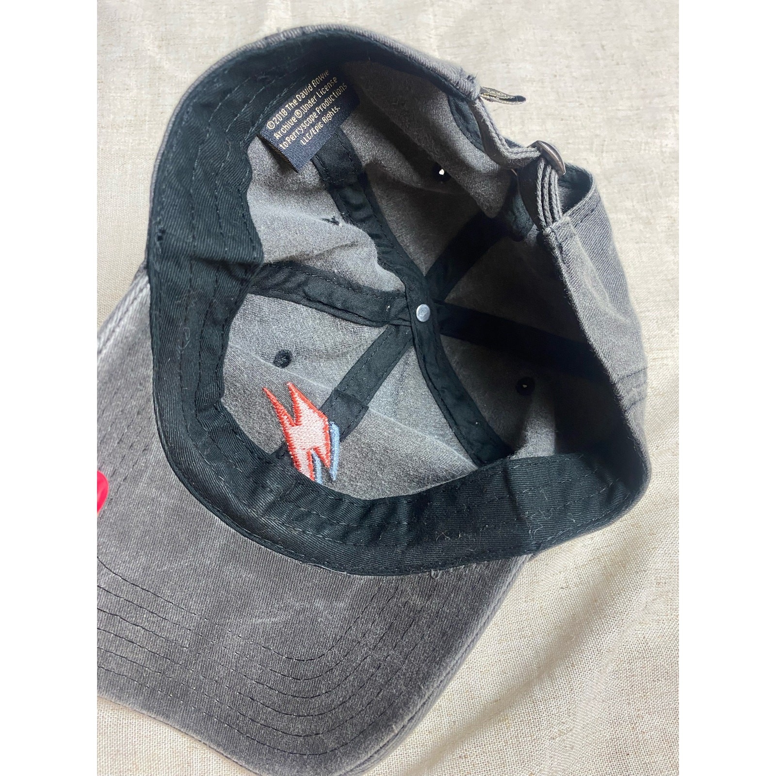 Lightning Gray Dad Baseball Hat - image 2