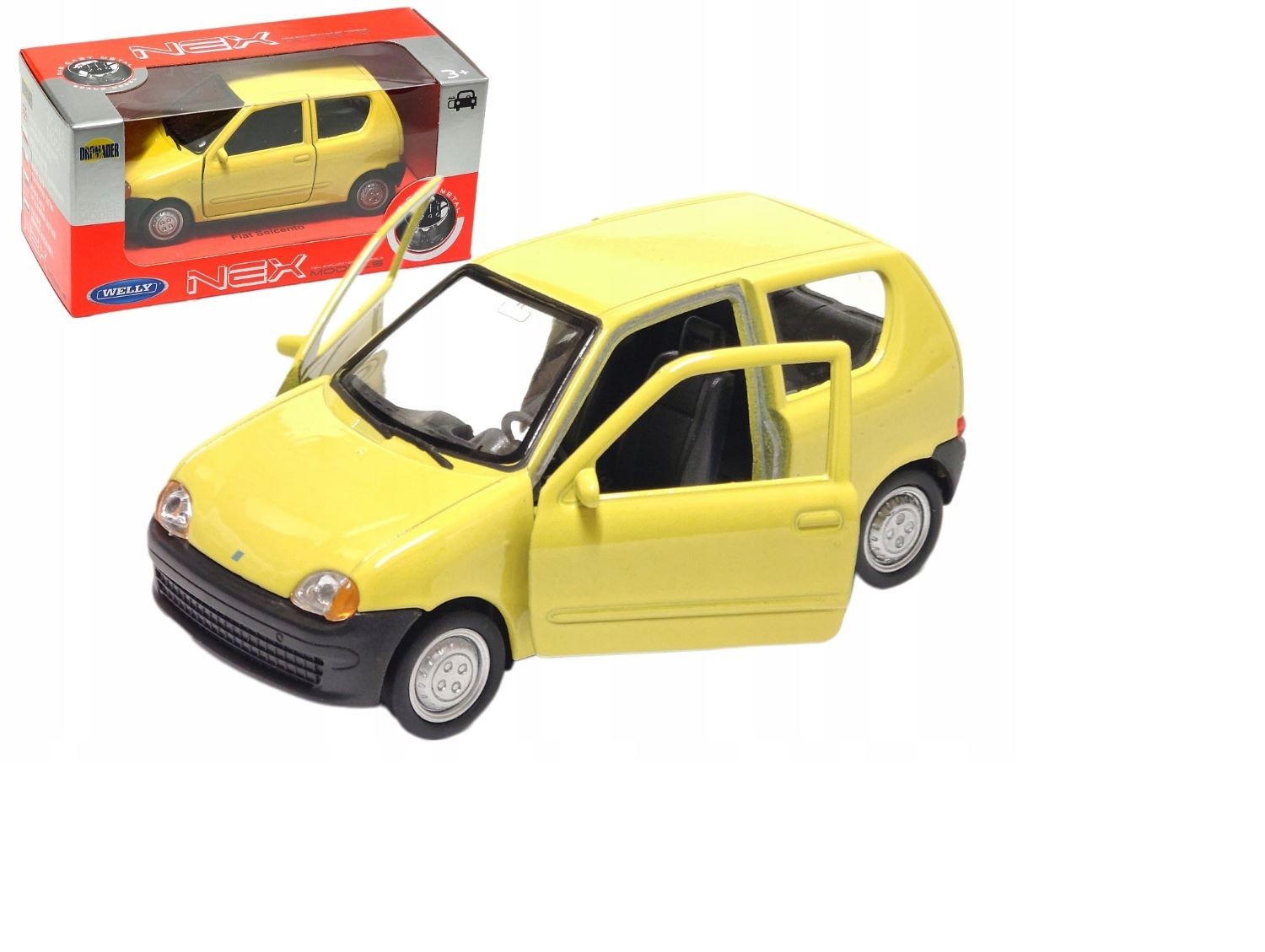 5000005614825 Автомобиль особенный металлический 15x7x7 Fiat Seicento DROMADER FIAT SEICE DRO 3990₽