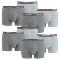 8 Er Pack Head Herren Boxer Boxershorts Basic Pant UnterwäSche Grau Gr. S