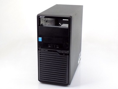 Acer M2631 Micro-ATX µATX Midi Tower Computer PC Case Gehäuse, Schwarz, 2x5.25