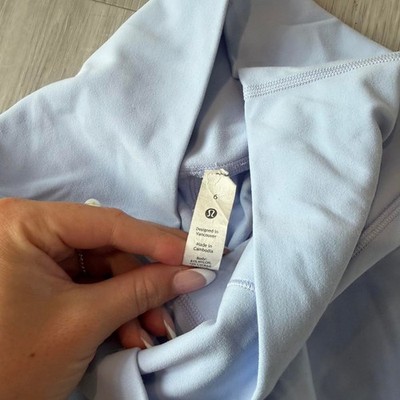 Lululemon blue leggings size 6