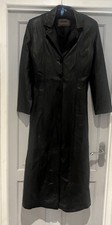 🔥MATRIX COAT🔥Genuine Leather Maxi Coat Goth Biker Size M