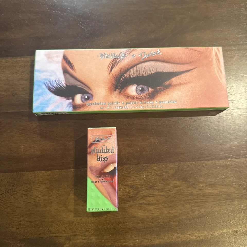Kat Von D Divine Eyeshadow Palette & crème lipstick - John Waters - Sephora New - Image 1 of 3