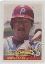 1984 Donruss Greg Gross #285