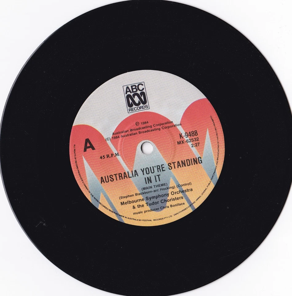 Australia You're Standing In It – God Save Me - 7" single - Image 4 of 4