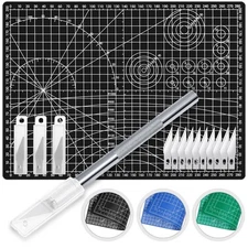 Exacto Knife with Hobby Mat for Crafts, Self Healing Cutting Mat Hobby Knife ...