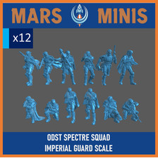 ODST SPECTRE SQUAD - guard scale (12 Models) - 28mm Wargaming Scale