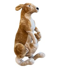 Melissa and Doug Kangaroo and Joey Plush Toy - approx. 3 Feet Tall