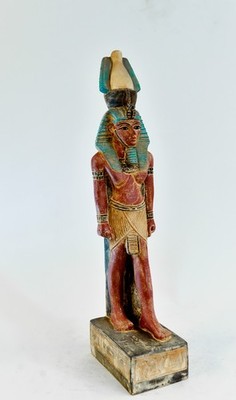 Red Unique Egyptian Ramses The Second King Ramses II Statue Made in Egypt