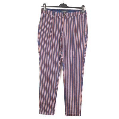 Pantalon chino homme SCOTCH & SODA taille W29 L29 rayé conique stretch - Photo 1/4