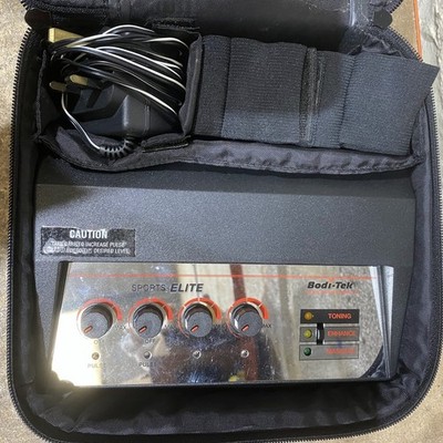 Bodi-Tek Sports Elite Advanced elektrisches Muskelstimulationssystem schwarz