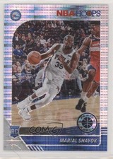 2019 Panini NBA Hoops Premium Stock Box Set Pulsar Prizm Marial Shayok #252 13ys