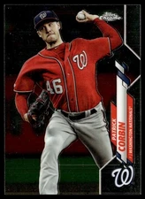 2020 Topps Chrome Patrick Corbin Washington Nationals #195