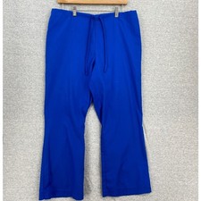 Cherokee Scrub Pants Womens Medium Blue Bottoms Nurse Medical Uniform Vet