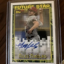 2019 Topps Archives - 1994 Topps Future Stars Autographs Miles Mikolas #94FSA 