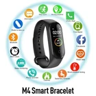 M4 Smart Watch Fitness Tracker Bluetooth Waterproof Sports Wristband Heart 