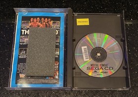 Mortal Kombat Sega CD Game 1993 CIB Complete In Box *Mature Blood Enabled*