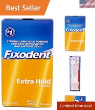 All-Day Strong Hold Denture Powder, 2.7 oz - Perfect for Full & Partial Dentures