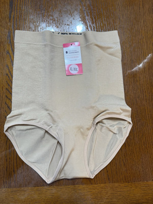 Empetua High Waisted Shaper Panty Slimming XL/XXL Nude Tan Beige NEW Shapewear