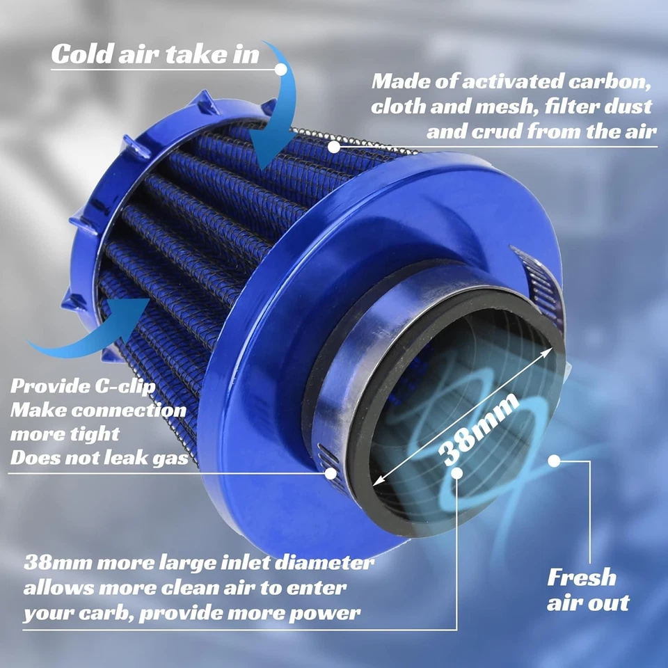 Kit de substituição VM22 212cc tubo de escape carburador estágio 1 para Predator 224cc - Imagem 2 de 4