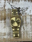 Vintage Men's Seiko Quarts Wrist Watch, Gold Tone Metal 7N42-8A39