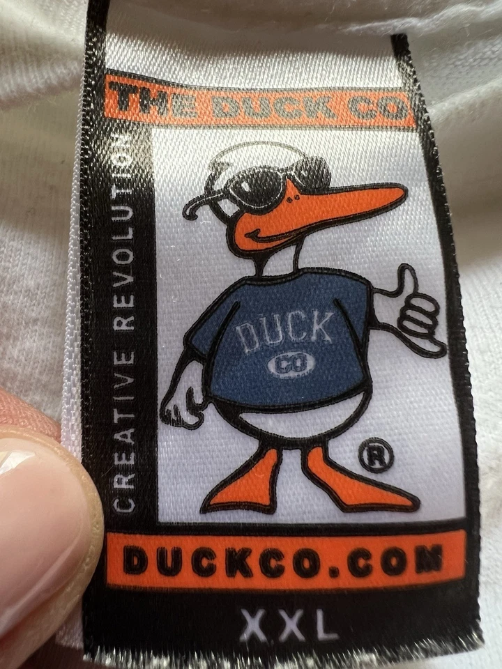 Camiseta divertida XXL vintage Y2K The Duck Co. Park City Utah castor alce blanco Foto 4 de 4