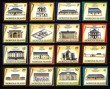 1973-75 Historic Buildings of Norfolk Island MUH