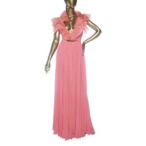 giambattista valli x h&m long silk dress